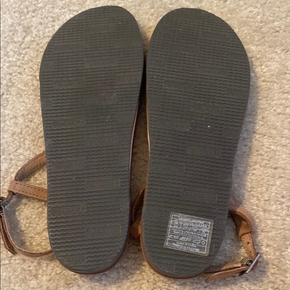 Rainbow Women's Tan Braided Sandals - Picture 5 of 7